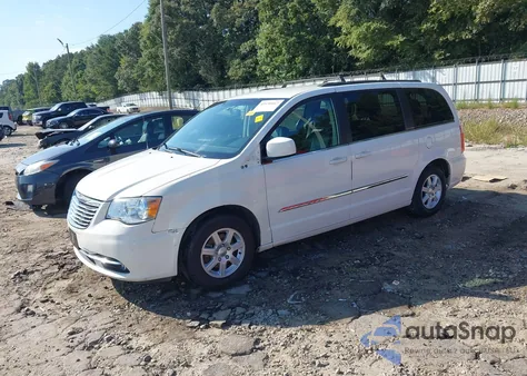 2012 Chrysler Town & Country Touring из США, поврежденный, VIN 2C4RC1BG1CR367711